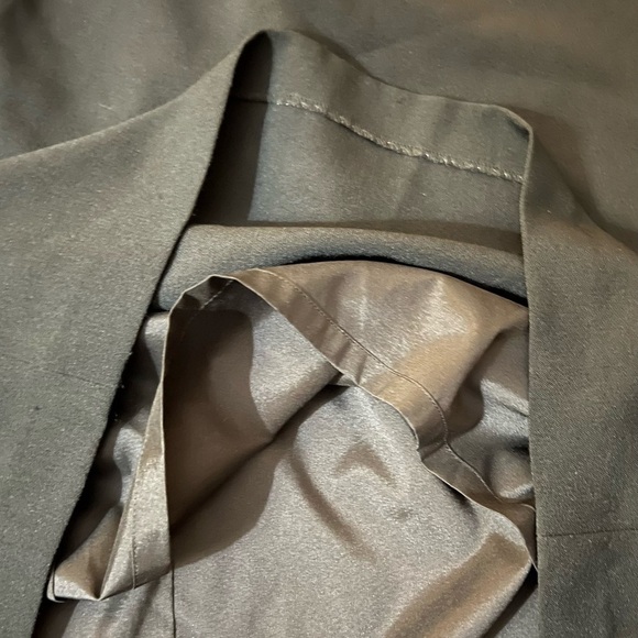 ADRIANNA PAPELL Black Lace Bodice Bodycon Sleeveless Dress Size 6 - Picture 9 of 9